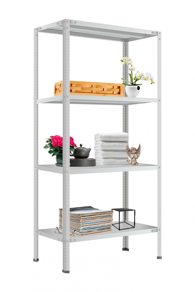 Стеллаж Титан МС-500 1800х700х600 мм 4 полки