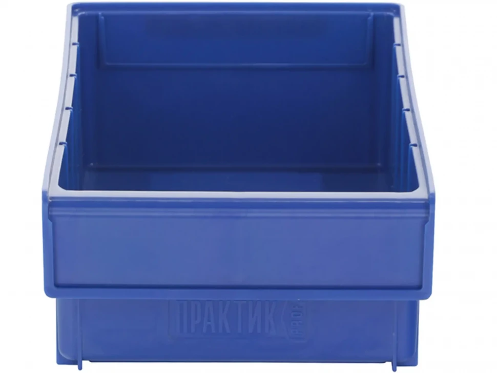 Ящик пластиковый Практик 300х185х100 синий