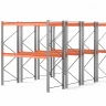 Стеллаж двойной глубины 3500х2700х1100 до 4750 кг / до 12670 кг секция Стеллаж двойной глубины 3500х2700х1100 до 4750 кг / до 12670 кг секция