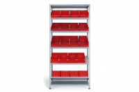 СТ-012 Стеллаж наклонный ДиКом ESD 5 ярусов