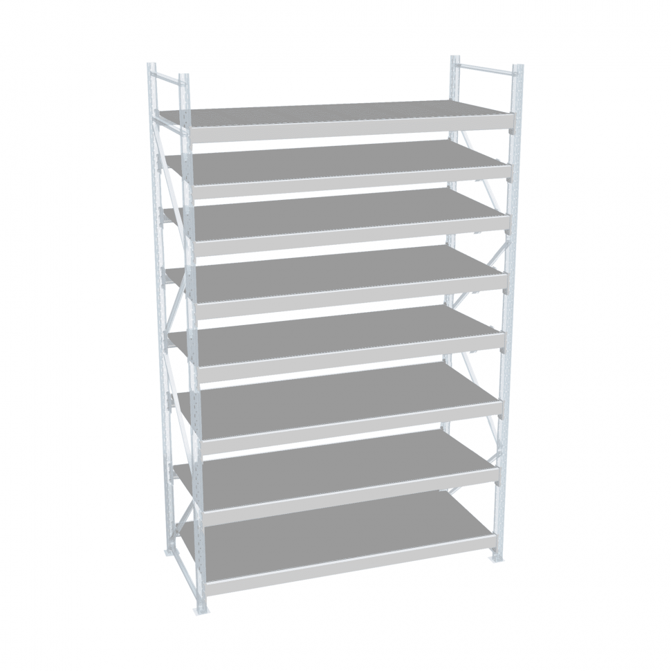 Стеллаж СТ-051 1800х2100х850 с 8 ярусами