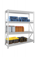 Стеллаж металлический усиленный MS Pro Z 2000х1500х500 мм 4 яруса с нагрузкой 500 кг на полку