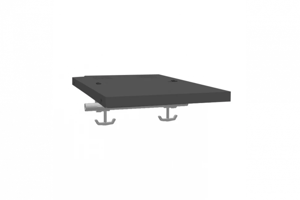 УНО-400 Полка верхняя центральная, RAL 7016 антрацитово-серый