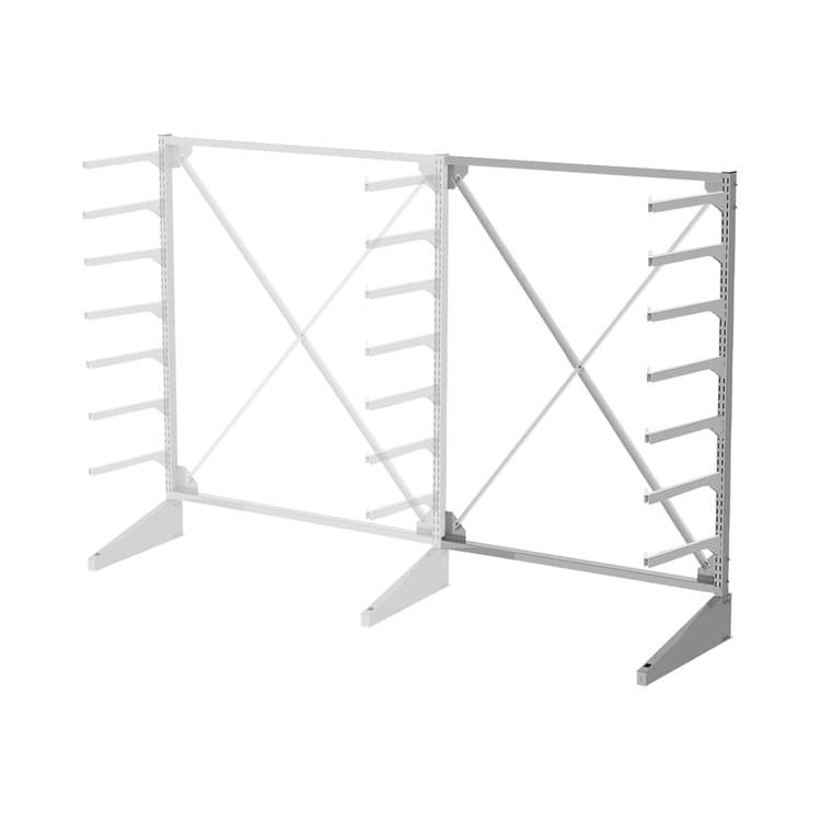 Стеллаж консольный односторонний Sortex 1920х1587х720 7 яруса ДС Стеллаж консольный односторонний Sortex 1920х1587х720 7 яруса ДС