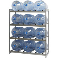 Стеллаж для воды Бомис-12Р на 12 бутылей 19 л