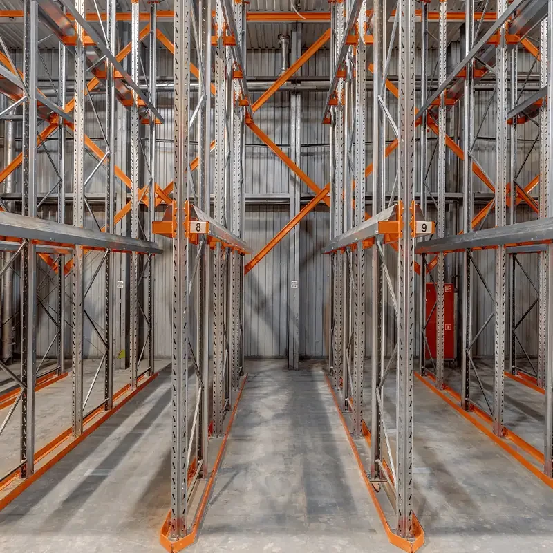 Стеллаж набивной паллетный ДС 4000х3300х1100 (85.1.5) 1 ярус