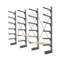 Стеллаж консольный односторонний КСр 2500х4392х960 6 ярусов