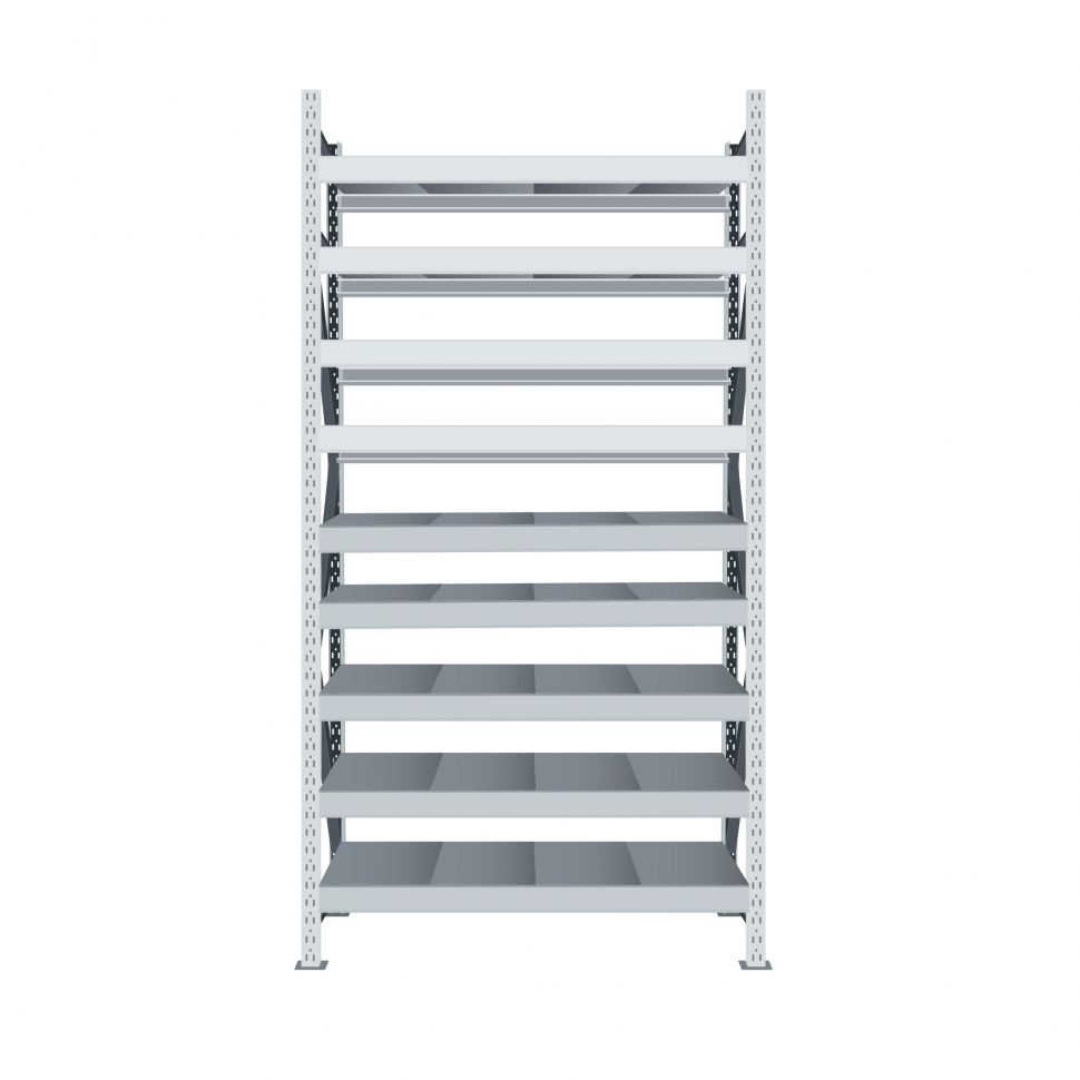 Стеллаж СТ-051 2700х1800х650 с 9 ярусами