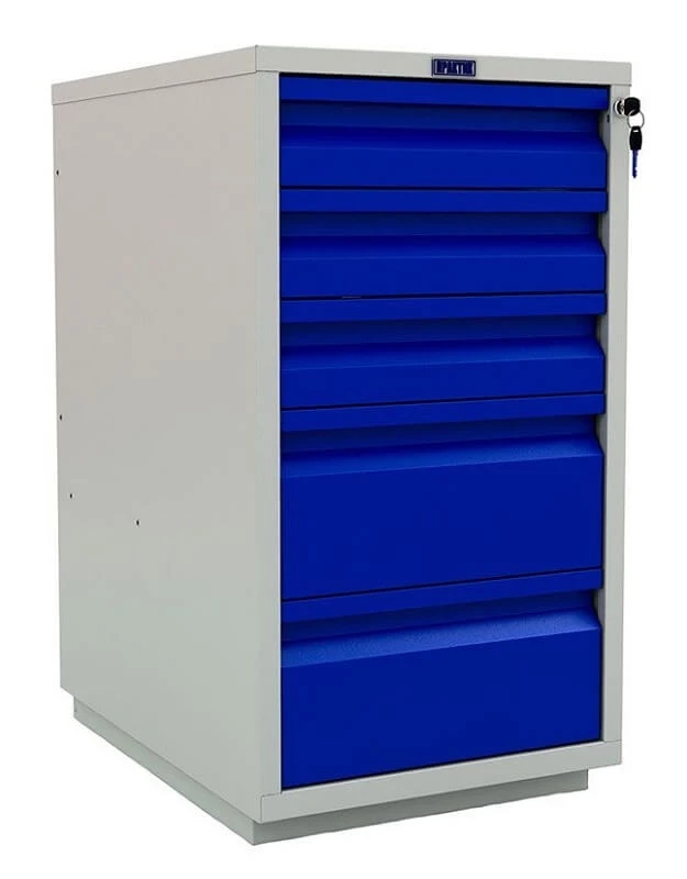 Тумба металлическая с выдвижными ящиками WD-5