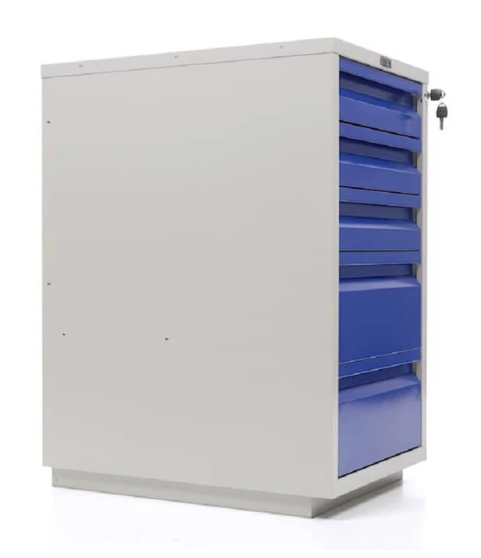 Тумба металлическая с выдвижными ящиками WD-5