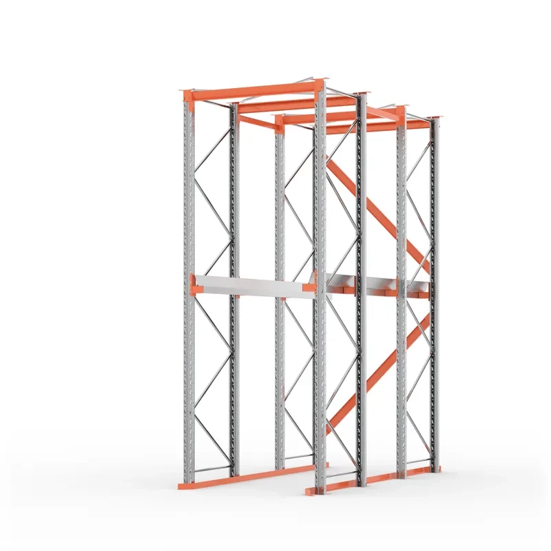 Стеллаж набивной паллетный 4000х3300х1100 (85.1.5) 1 ярус