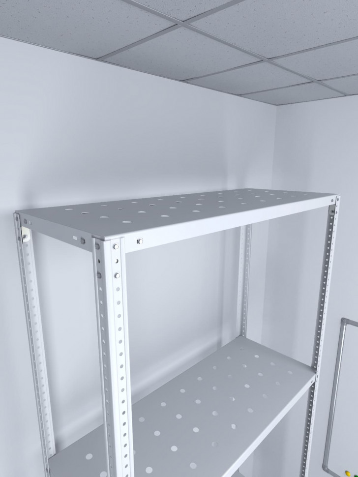 Стеллаж ТС Лайт перф. 3000х1200х500 4 полки