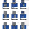 Шкаф инструментальный TC-1995/2-1220110 Шкаф инструментальный TC-1995/2-1220110