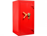 Сейф Gold Рубеж 1368.EL красный 1320x680x510 мм