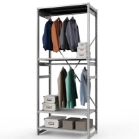 Стеллаж металлический ГТС Универсал, 2500x1000x600 мм.Штанги: 2шт. Полки: метал. 4 шт. (ТСУ 25100640ш2)