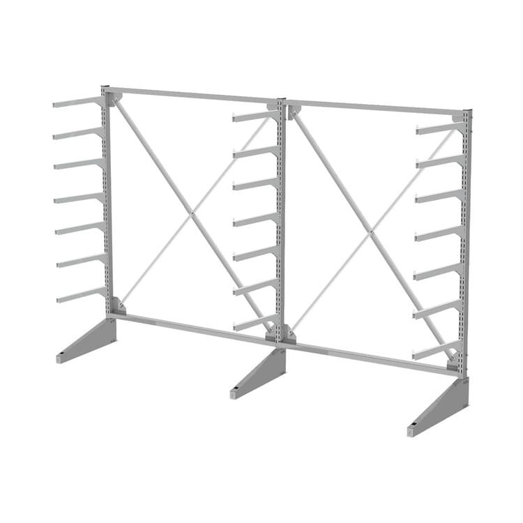 Стеллаж консольный односторонний Sortex 1920х3221х720 7 ярусов