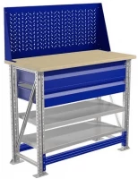 Верстак мини с перфопанелью для станка M100.MF1/MF1.212