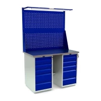 Верстак металлический стационарный для квартиры WT120.WD5/WD5.021