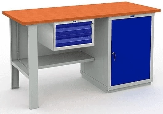 Верстак металлический стационарный для станка W160.F2/WS1.100