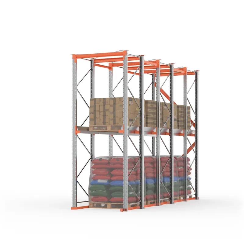 Стеллаж набивной паллетный 4000х5000х1000 (85.1.5) 1 ярус