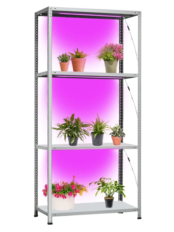 Стеллаж для растений Невилон Флора 2350х1000х600 c 4 полками