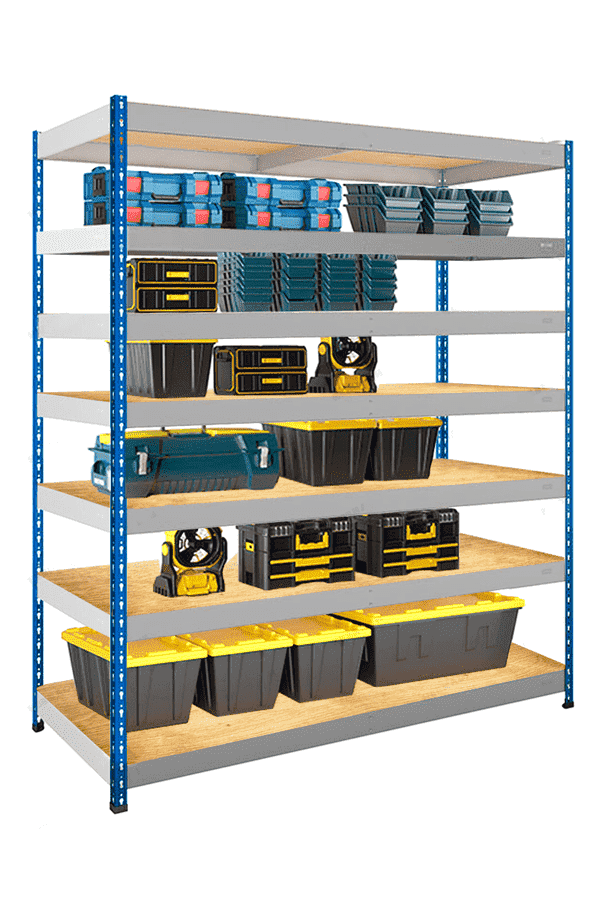 Стеллаж SB 3000х1830х914 7 ярусов