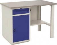 Верстак мини с полками рабочий WT120.WD2/F1.000