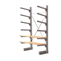 Стеллаж консольный односторонний КСр 2500х1696х960 6 ярусов