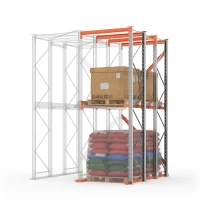 Стеллаж набивной паллетный ДС 4000х2550х850 (85.1.5) 1 ярус