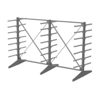 Стеллаж консольный двухсторонний Sortex 1920х3221х1280 7 ярусов