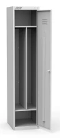 Шкаф металлический для одежды ШРС 11-400 с перегородкой