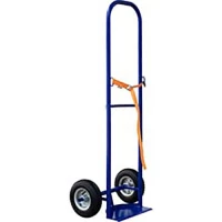 Тележка для перевозки одного пропанового баллона ПР 1 г/п 100 кг.колеса литые 200 мм.