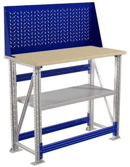 Верстак мини с перфопанелью гаражный M100.MF1/MF1.011 Верстак мини с перфопанелью гаражный M100.MF1/MF1.011