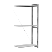 Стеллаж СК 2964х1066х500 с 3 полками ДС