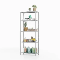 Стеллаж ТС-Лайт 1500х700х600 с 5 сплошными полками