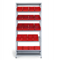 Стеллаж СТ-012 1800х1000х600 с 5 наклонными полками