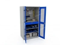 Шкаф для инструментов MODUL XL 06 с дверями со смотровыми окнами Шкаф для инструментов MODUL XL 06 с дверями со смотровыми окнами