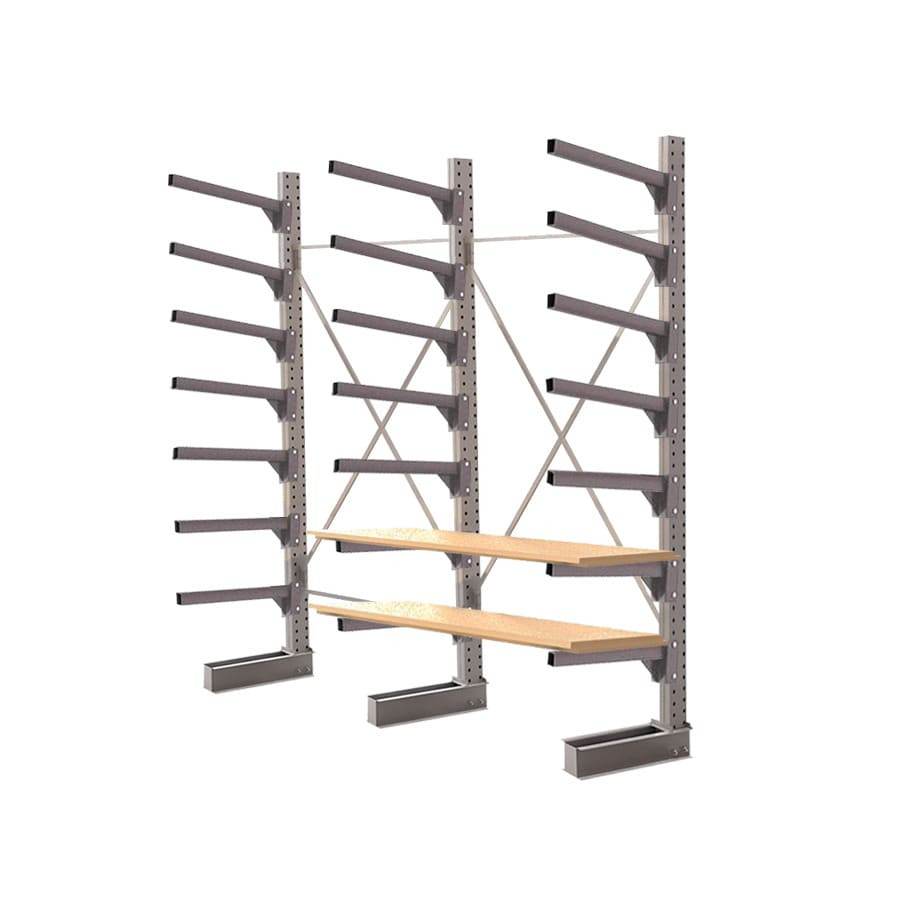 Стеллаж консольный односторонний КСр 2500х3294х960 7 ярусов