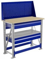 Верстак мини с экраном усиленный M100.MF1/MF1.211