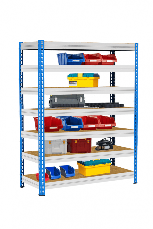 Стеллаж МКФ 18907-2,0 2000х1830х910 7 ярусов Стеллаж МКФ 18907-2,0 2000х1830х910 7 ярусов