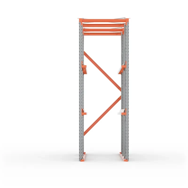 Стеллаж набивной паллетный 4500х3300х1100 (85.1.5) 2 яруса