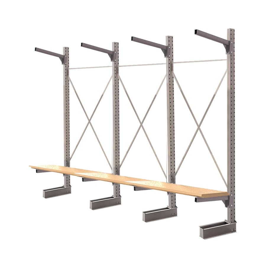 Стеллаж консольный односторонний КЛр 2500х4768х955 (800) 2 яруса Стеллаж консольный односторонний КЛр 2500х4768х955 (800) 2 яруса