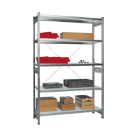 Стеллаж СТ-031 цинк 1855х1000х600 5 полок до 200 кг