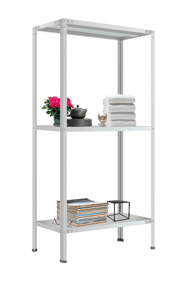 Стеллаж Титан МС-500 1200х1000х600 мм 3 полки