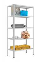 Стеллаж МС-900 2500х1000х400 мм 5 полок