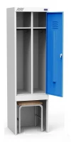Шкаф металлический для одежды ШРЭК 21-530 ВСК