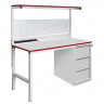 Стол промышленный с тумбой СП-Т-1800Т3-ESD