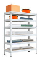 Стеллаж МС-Т 2500х1856х632 мм 6 ярусов настил фанера