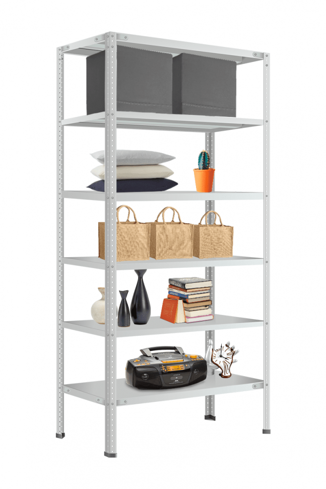 Стеллаж Титан МС-500 1500х1000х400 мм 6 полок