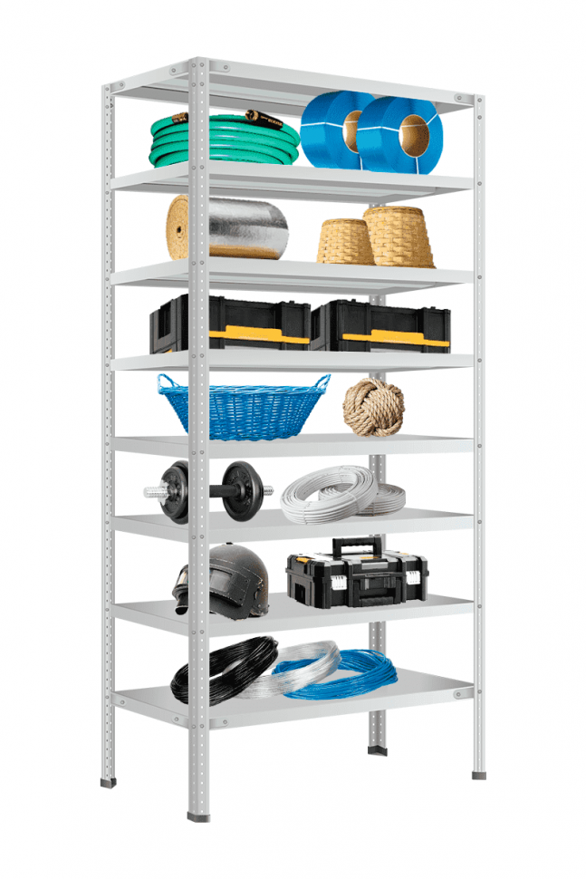 Стеллаж СТФ 1548-1,8 1800х1500х400 мм 8 полок